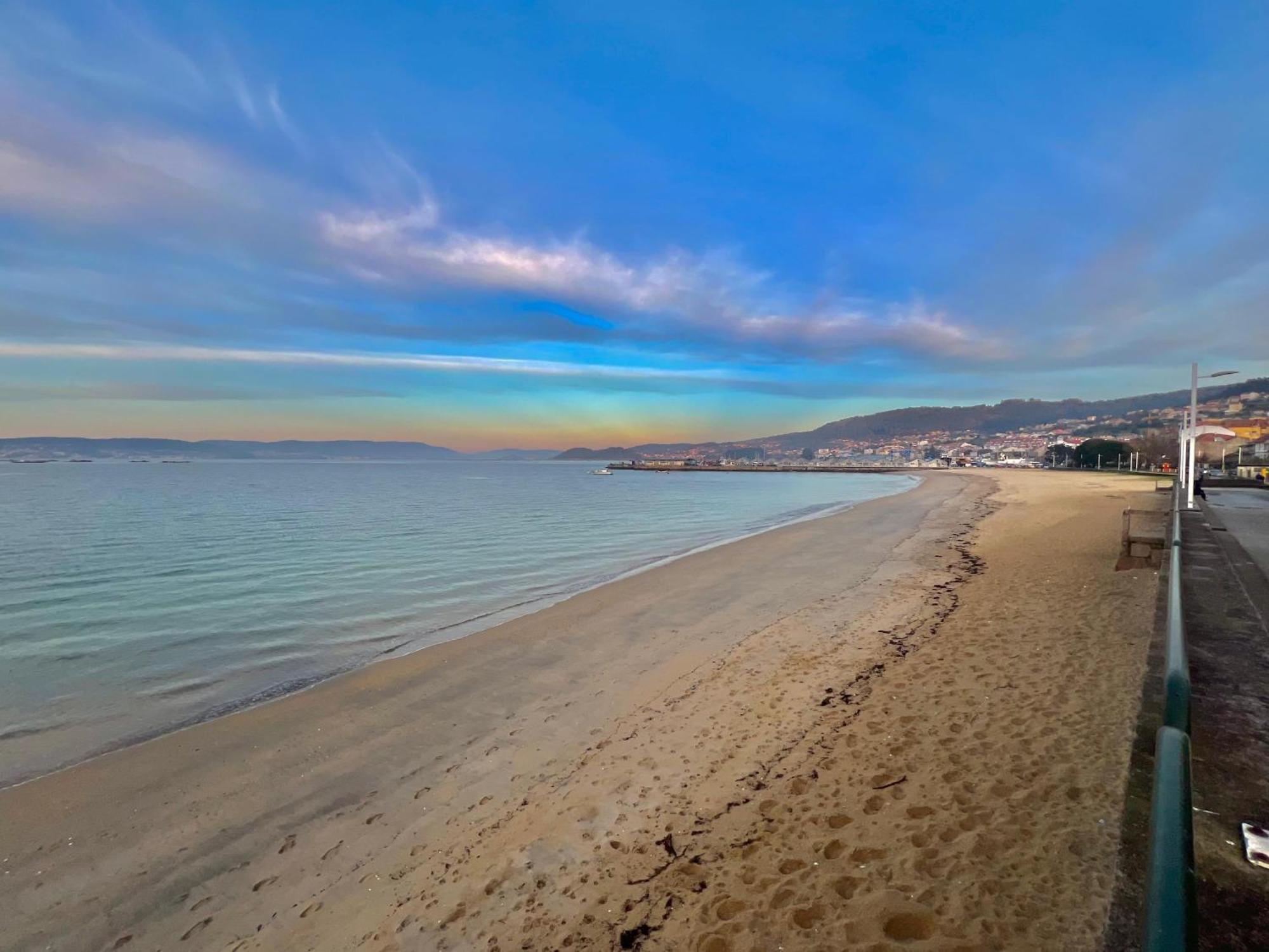 Apartamento Centrico Cerca De La Playa Bueu Exteriér fotografie